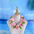 Handmade Rose&gardenia Flower Short Leis